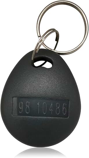 50 Grey Thick 26-Bit Proximity Key Fobs
