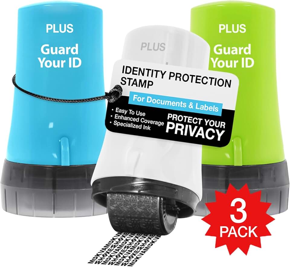 ID Protection Roller 3-Pack in Mixed Colors