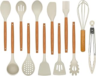 12-Piece Silicone Kitchen Utensil Set for Cooking