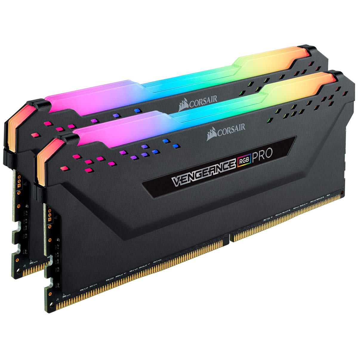 Vengeance RGB Pro 16GB (2x8GB) DDR4 3600 (PC4-28800) C18 Desktop Memory - Black