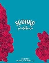 Sudoku and Notes Book with Large Print