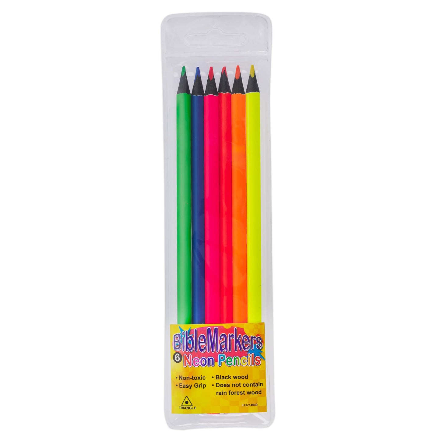 Set of 6 Neon Highlighters for Bible and Study