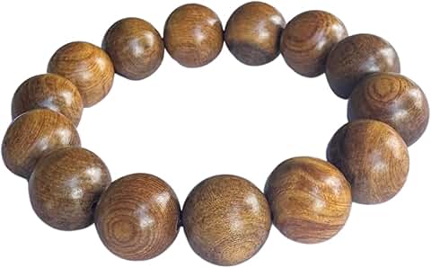 Handmade Sandalwood Beads Bracelet for Meditation and Yoga
