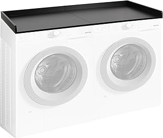 Laundry Countertop with Edge Rails, 54" for Washer and Dryer