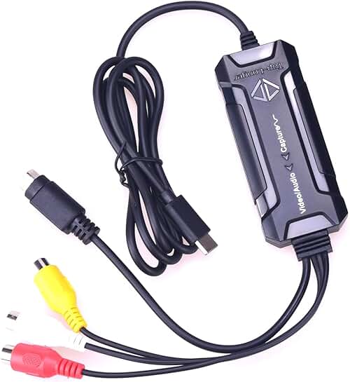 Type C Video Converter for VHS and Tape to Digital