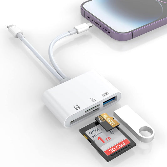 SD Card Reader for iPhone, iPad, and more
