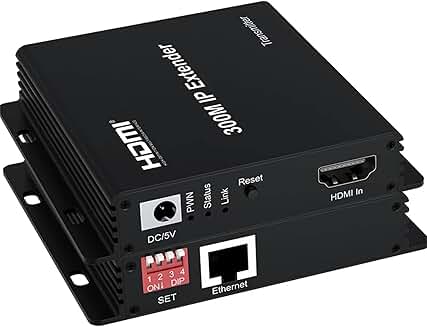 HDMI over IP Extender 300M, 1080P, RJ45 Cat6