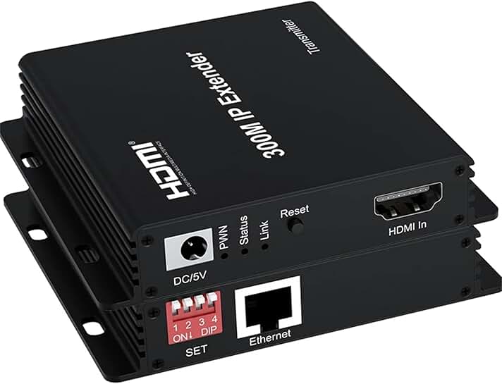 HDMI over IP Extender 300M, 1080P, RJ45 Cat6