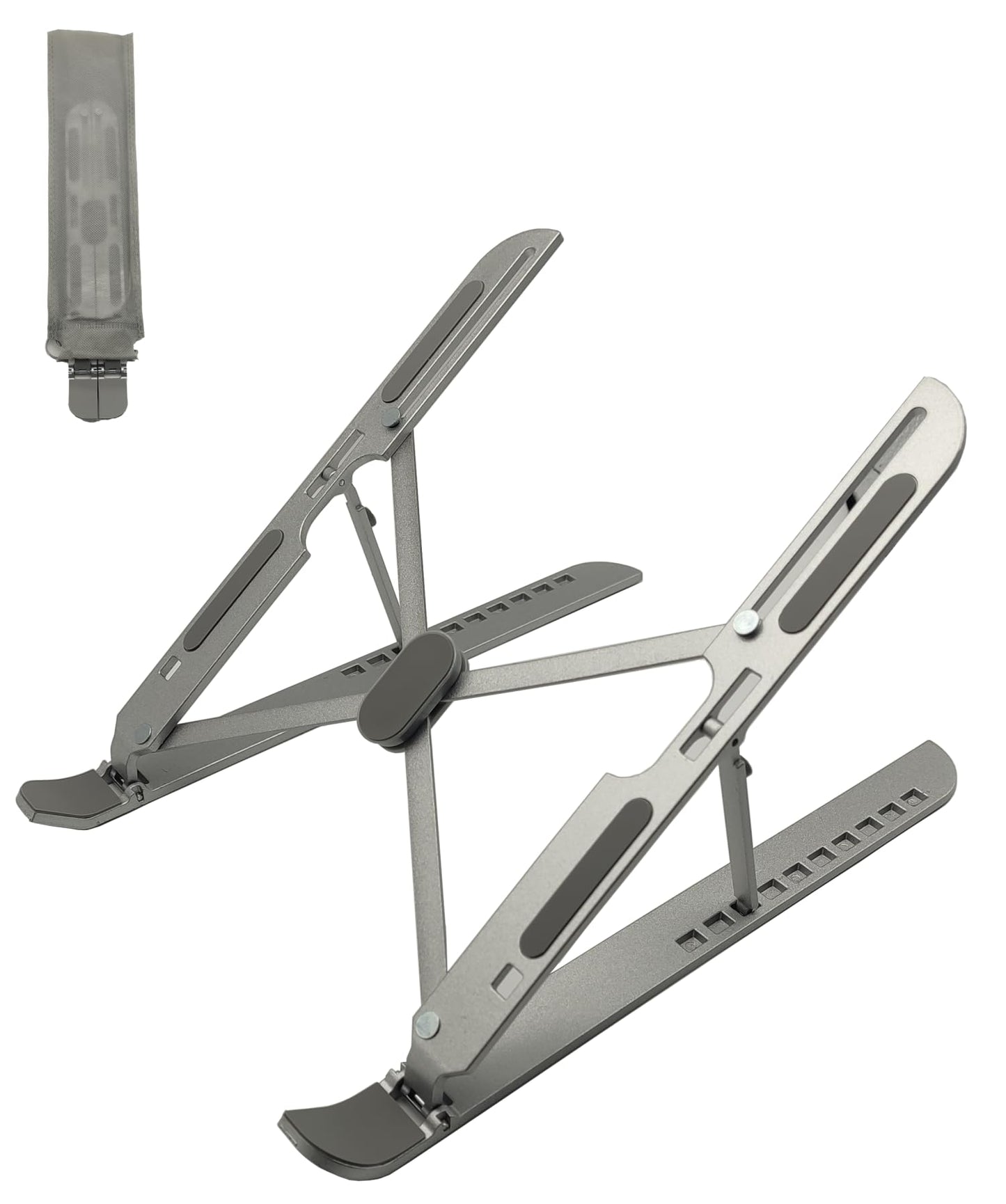 Adjustable Laptop Stand in Silver