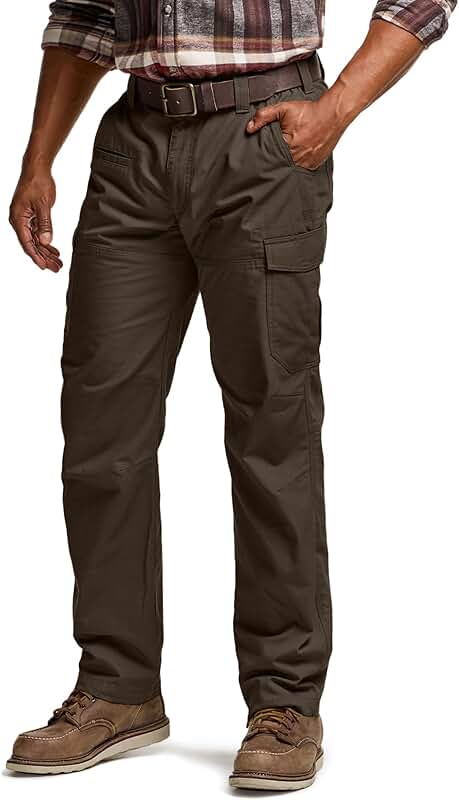 Men's Winter Tactical Cargo Pants for Outdoor Activities
