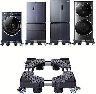 Heavy-Duty Appliance Stand with Locking Wheels