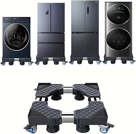 Heavy-Duty Appliance Stand with Locking Wheels