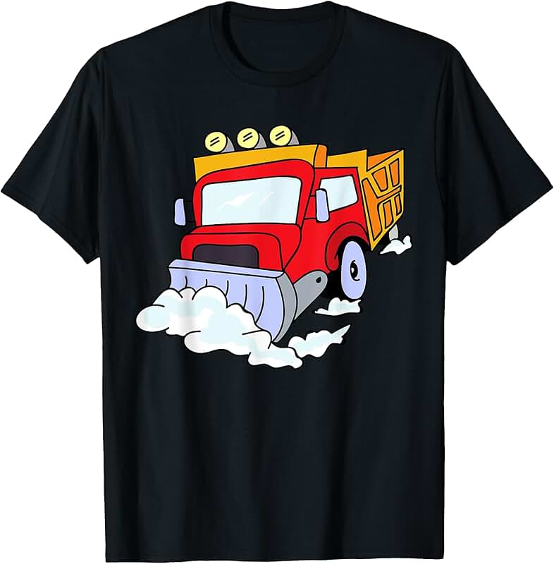 Snowplow Truck Toddler T-Shirt