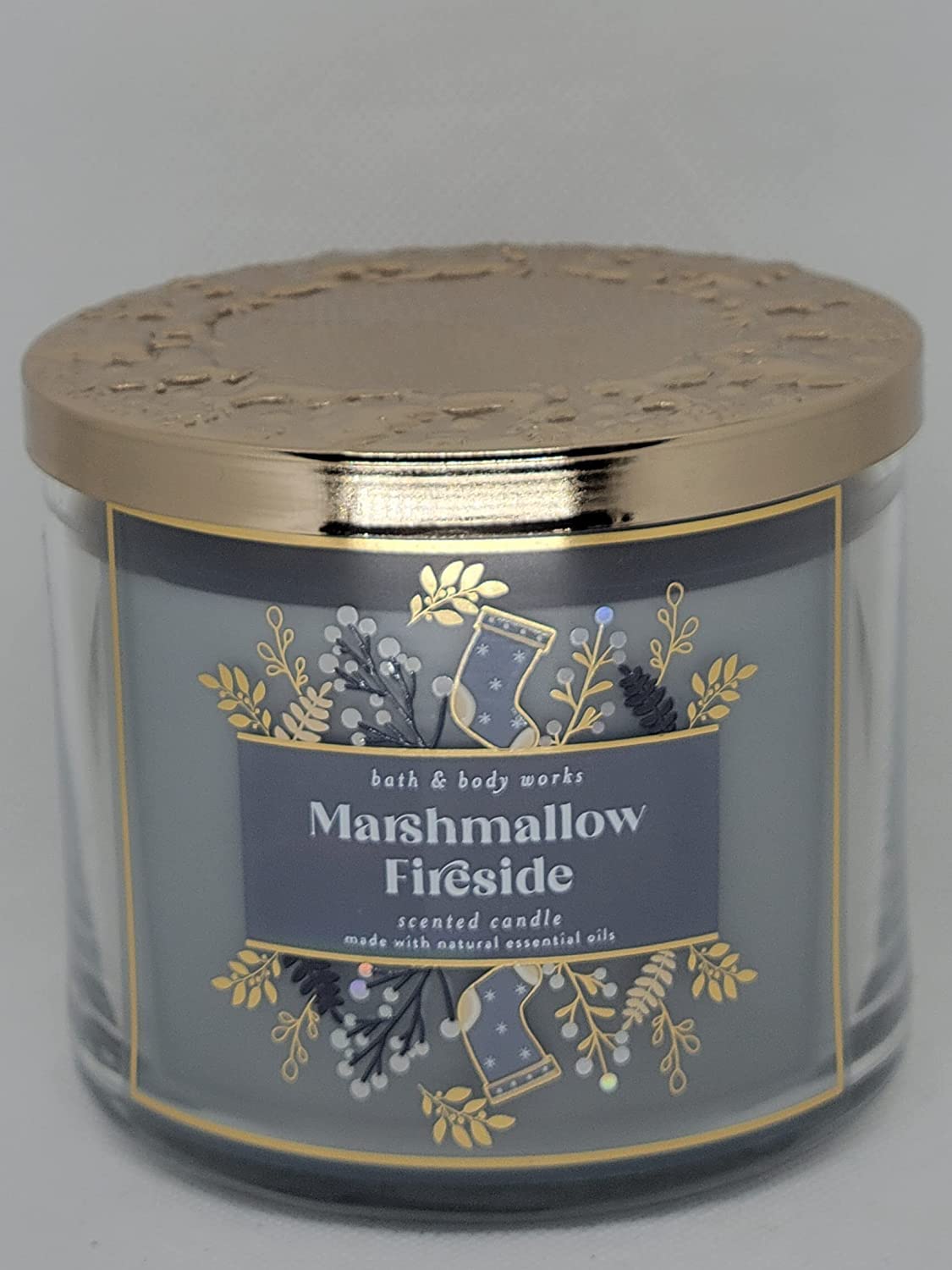 Marshmallow side  3 Wick Candle 2019)
