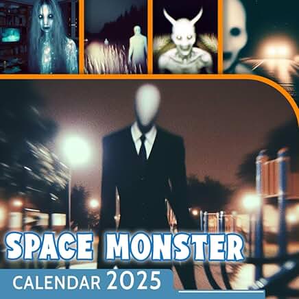 2025 Space Monster Calendar with Holidays and Notable Dates