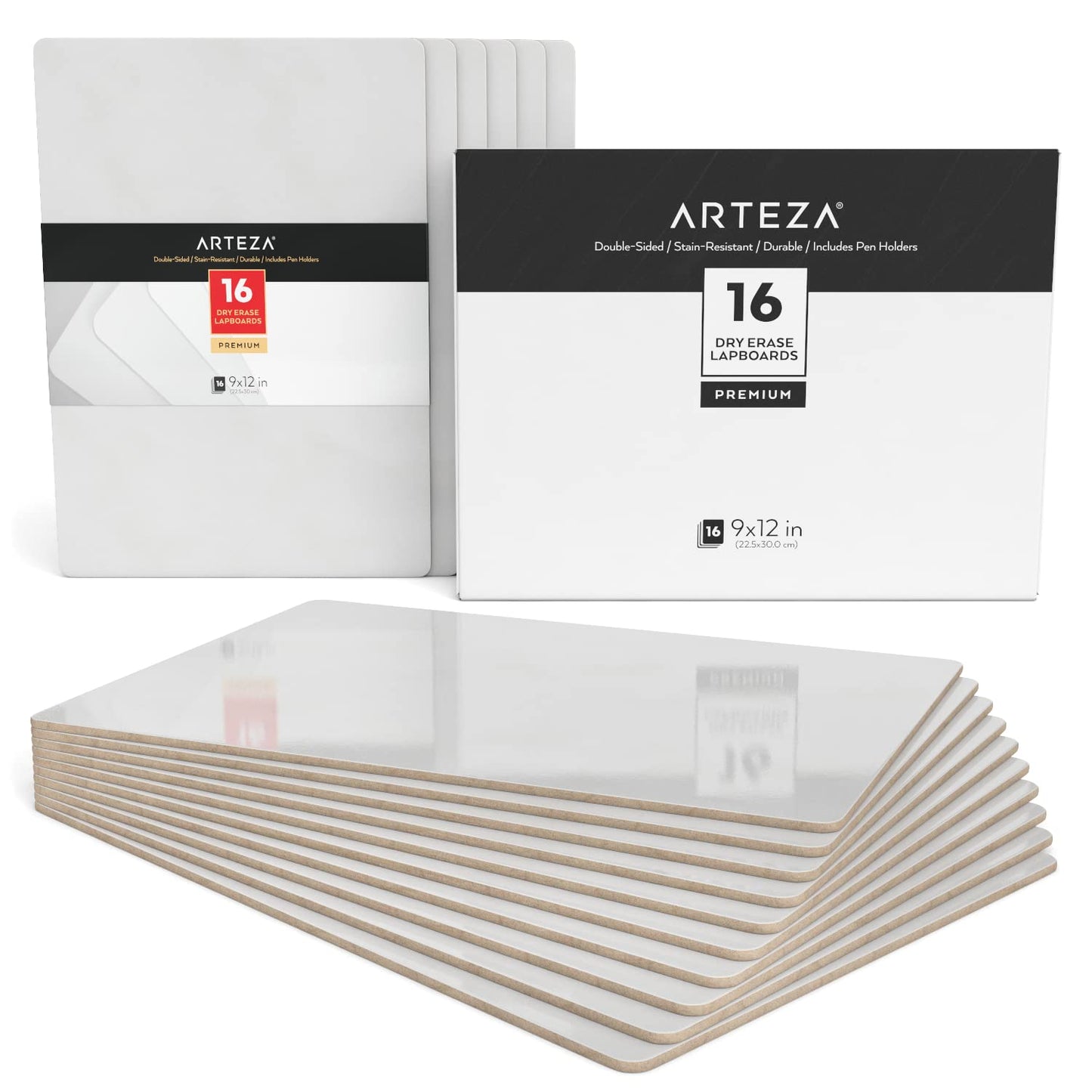 Mini White Dry Erase Boards Pack of 16