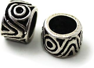Sterling Silver Viking Celtic Beard and Dreadlock Beads