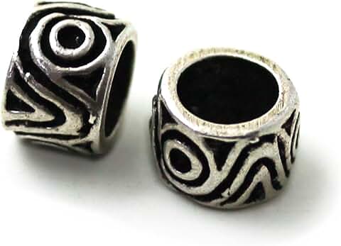 Sterling Silver Viking Celtic Beard and Dreadlock Beads