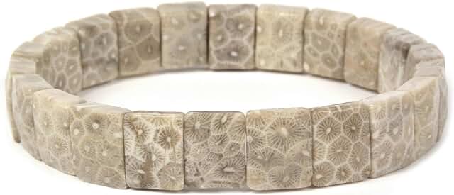 12mm Faceted Rectangle Gemstone Beads for Bracelet