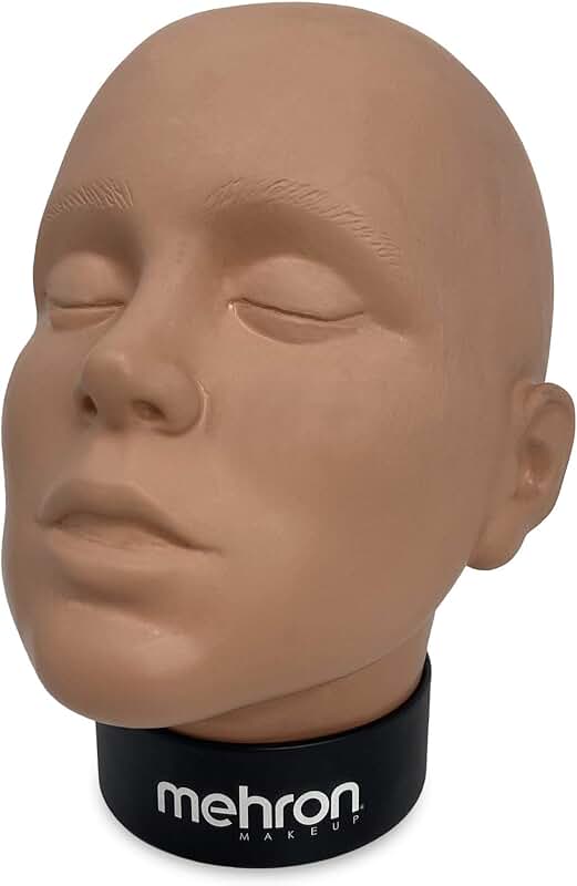 Practice Head for Makeup, Special FX, and Face Painting