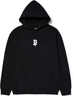 Men's Graphic Pullover Hoodie with Front and Back Print