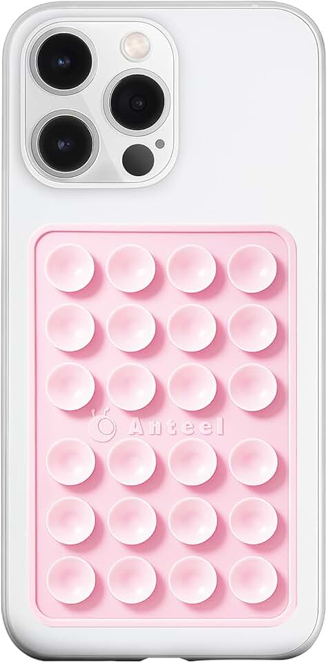 Medium Silicone Suction Phone Case with Sticky Mount