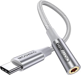 USB Type C to 3.5mm Headphone Adapter