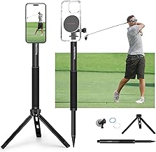 52" Adjustable Golf Tripod and Monopod with Magnetic Film Stick
