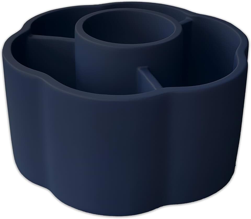 360° Rotate Makeup Brush Holder with 4 Slots