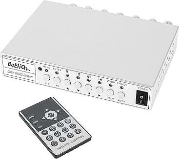 4-Channel HD Video Splitter for Surveillance Systems