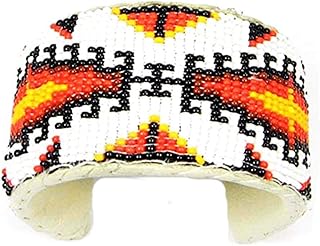 Handmade Beaded Indian Style Cuff Bracelet