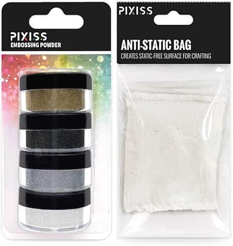 Embossing Powder Set for Card Making and Art