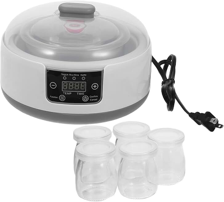 Automatic Yogurt Maker with Temperature and Timer