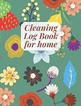 Home Cleaning Log Book with Daily, Weekly, Monthly Schedules