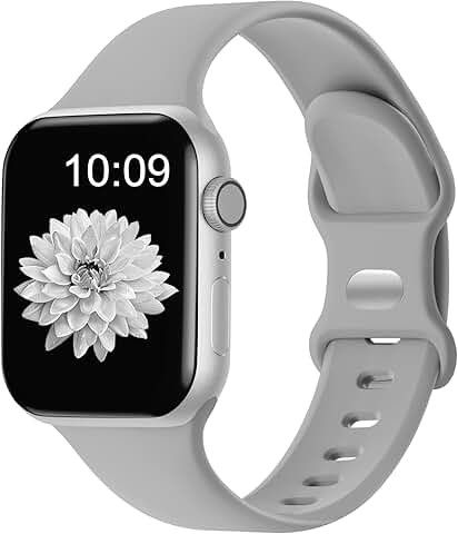 Soft Silicone Sport Band for Smartwatch, Men and Women