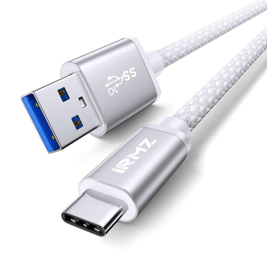 White 3ft USB C Data Cable for fast transfer