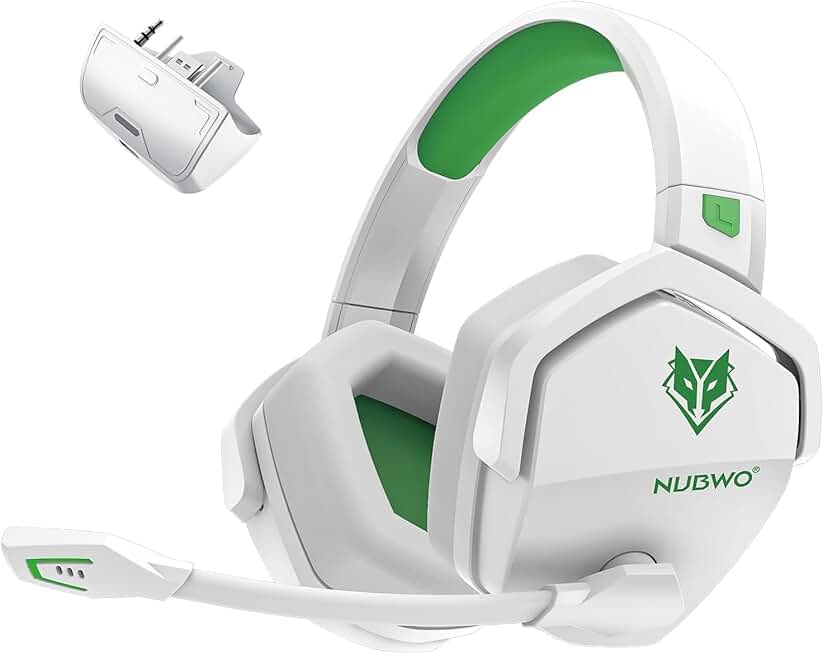 Wireless Gaming Headset with Mic for PS5, PS4, PC