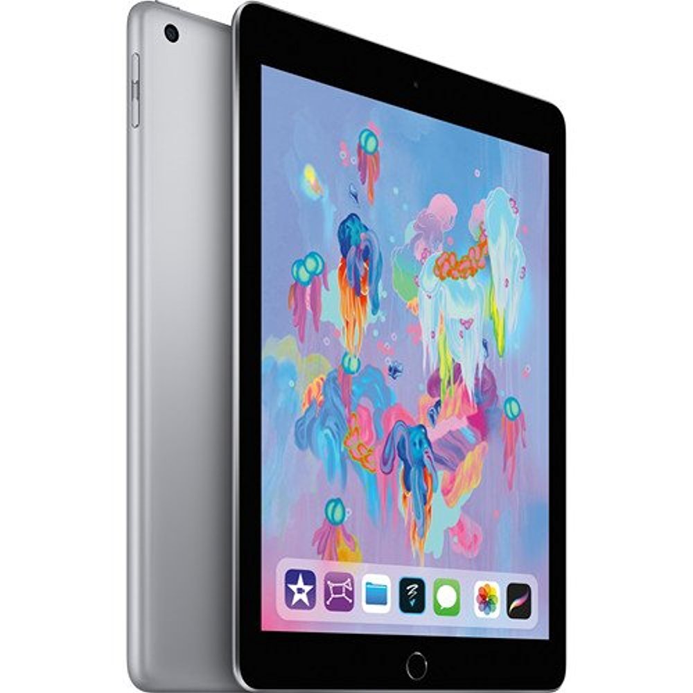 9.7-inch iPad (Early 2018, 32GB, Wi-Fi Only, Space Gray) MR7F2LL/A (Renewed)