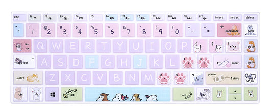Silicone Keyboard Cover for 14-Inch Laptop