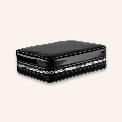 Fold-Out Makeup and Brush Case for Travel