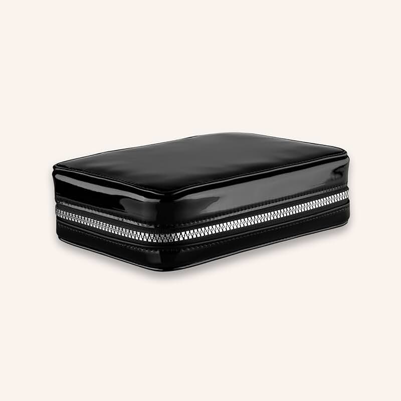 Fold-Out Makeup and Brush Case for Travel