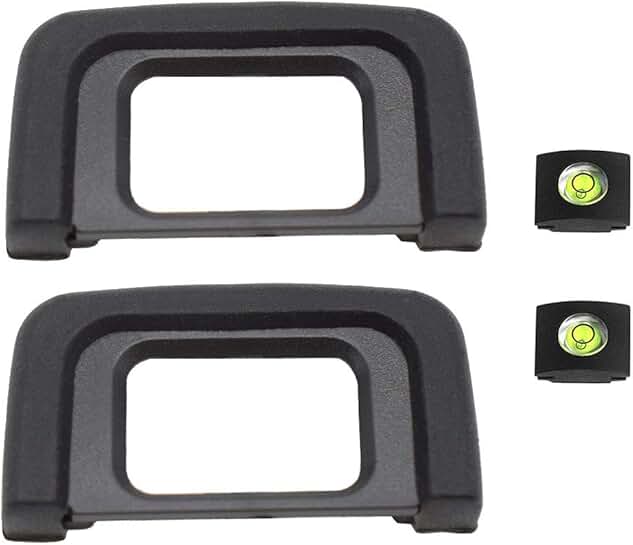 Eye Cup and Viewfinder Cover for Nikon DSLR Cameras
