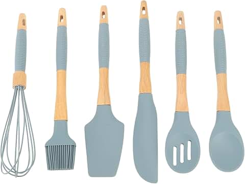 Silicone Cooking Utensils and Kitchen Tools Set