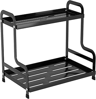 Two-Tier Coffee Station Organizer and Mug Holder