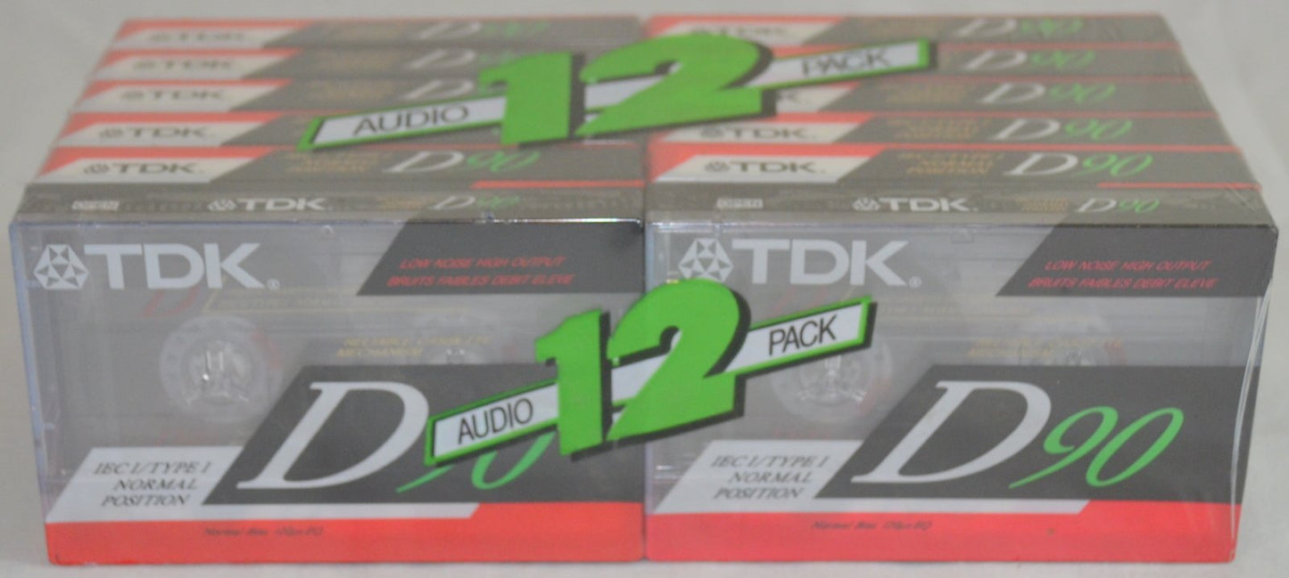 Blank 90 Minute Cassette Tapes