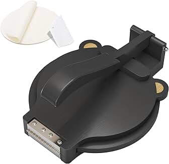 10-Inch Bamboo Tortilla and Roti Press