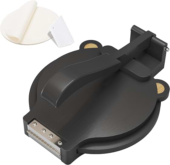 10-Inch Bamboo Tortilla and Roti Press