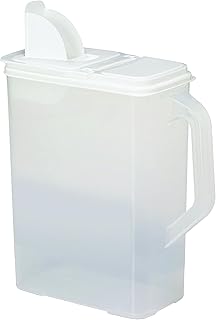 8 Quart Clear Food Storage Container for Pantry and Kitchen