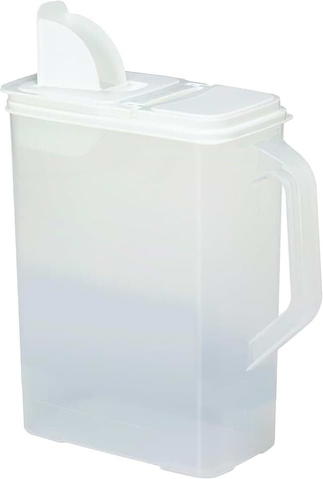 8 Quart Clear Food Storage Container for Pantry and Kitchen