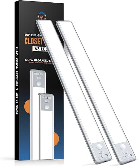 14.8-inch Under Cabinet LED Lights, 2 Pack